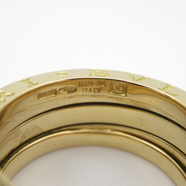 2101217649346 5 Bulgari 3 Band Yellow Gold Ring