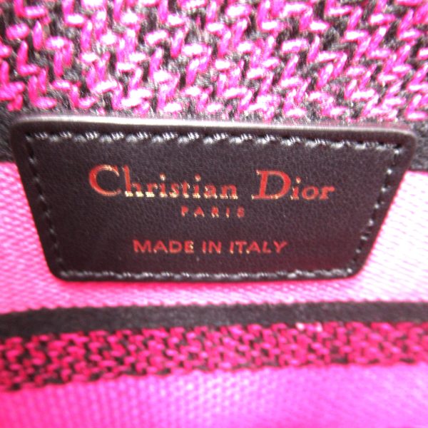 2101217749923 8 Dior Canvas FuchsiaMedium Delight Tote Bag Pink