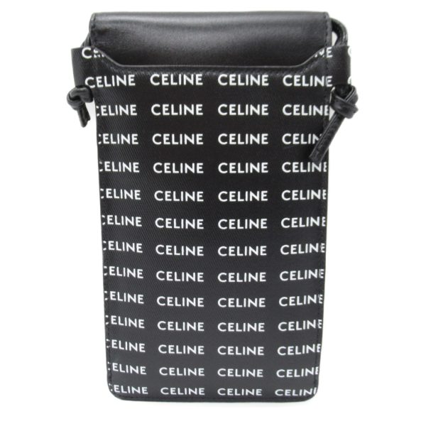 2101217754552 2 Celine Pochette Shoulder Bag Leather Black