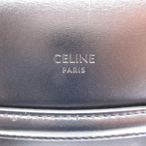 2101217754552 6 Celine Pochette Shoulder Bag Leather Black