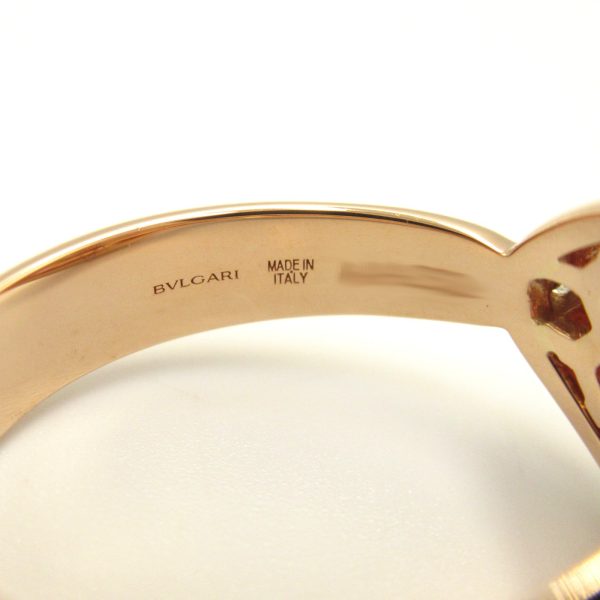 2101217759014 6 Bulgari Serpenti Ring Pink Gold