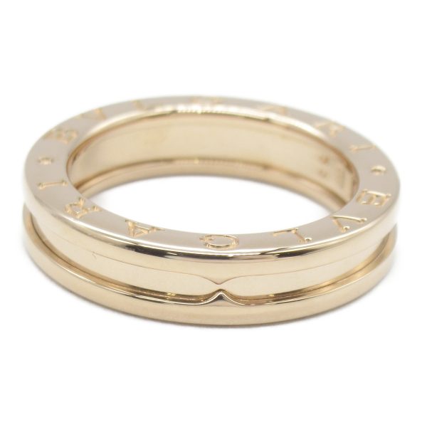 2101217768030 2 Bulgari 1 Band Pink Gold Ring