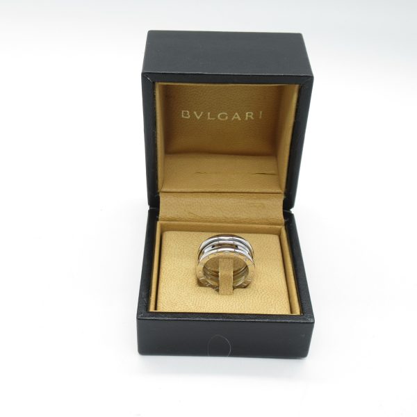 2101217769471 6 Bulgari 3 Band White Gold Ring