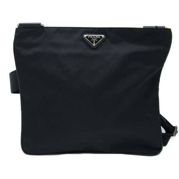 2101217769693 10 Prada Shoulder Bag Nylon Black