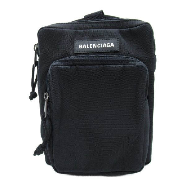 2101217770033 3 Balenciaga Body Bag Nylon Black Series