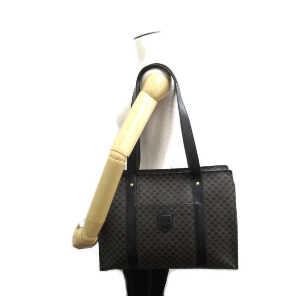 2101217770682 5 Celine Shopping Bag Coated Canvas Black