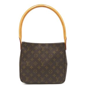 2101217772235 1 Louis Vuitton OntheGo MM Monogram Implant Leather Noir Black