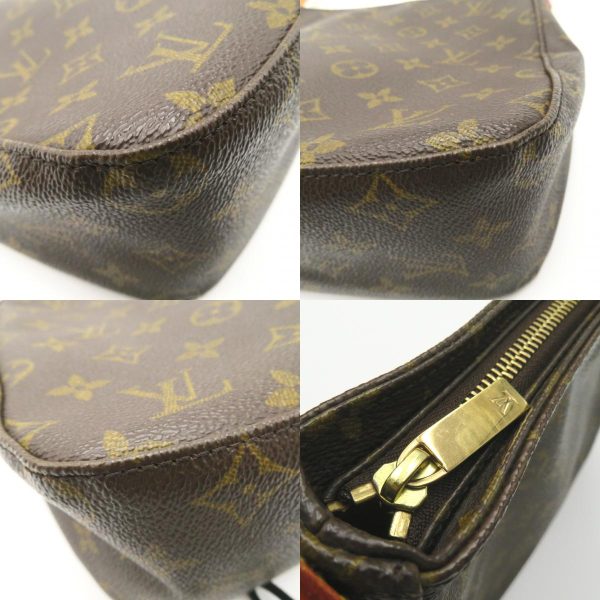 2101217772235 13c Louis Vuitton Looping Mm Shoulder Bag Canvas Brown