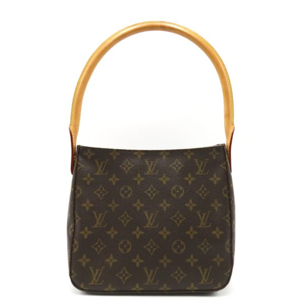 2101217772235 2 Louis Vuitton Looping Mm Shoulder Bag Canvas Brown