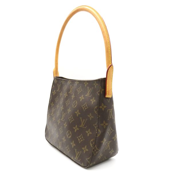 2101217772235 3 Louis Vuitton Looping Mm Shoulder Bag Canvas Brown