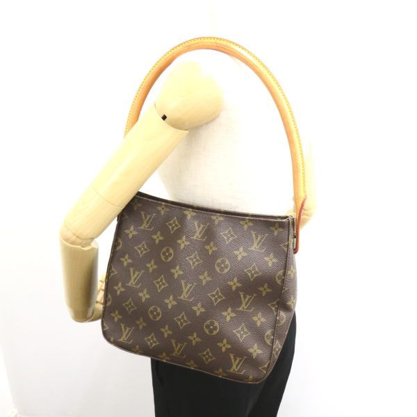 2101217772235 5 Louis Vuitton Looping Mm Shoulder Bag Canvas Brown