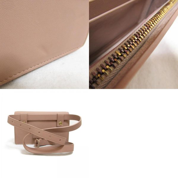 2101217782197 10c Dior Leather Waist Bag Beige