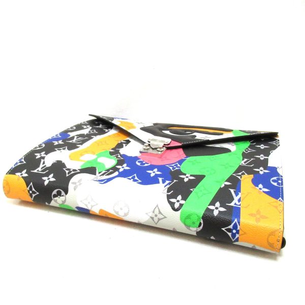 2101217827775 5 Louis Vuitton Folder Mark Clutch Bag Monogram Multicolor