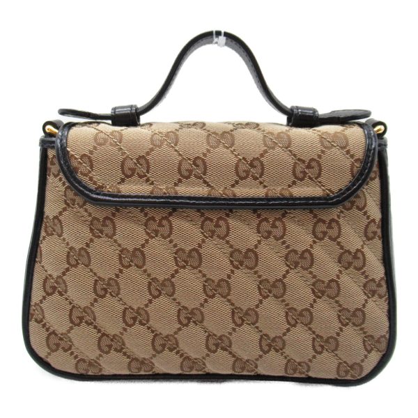 2101217833394 5 Gucci GG Marmont Shoulder Bag Canvas Beige