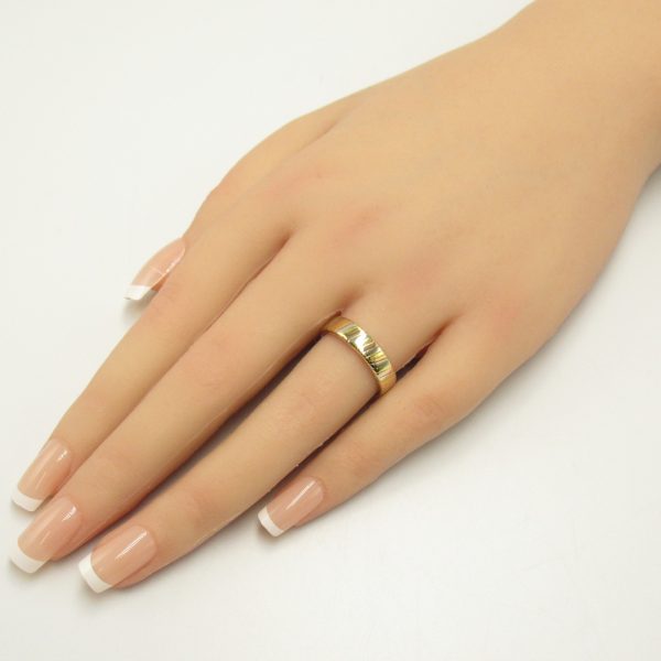 2101217839563 7 BVLGARI Yellow Gold Ring Tubogas