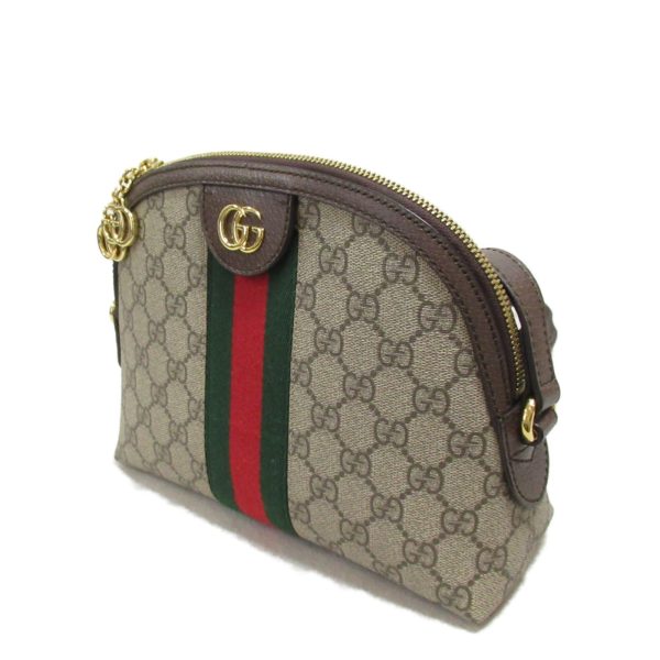 2101217845977 4 Gucci Ophidia Gg Supreme Leather Shoulder Bag Brown