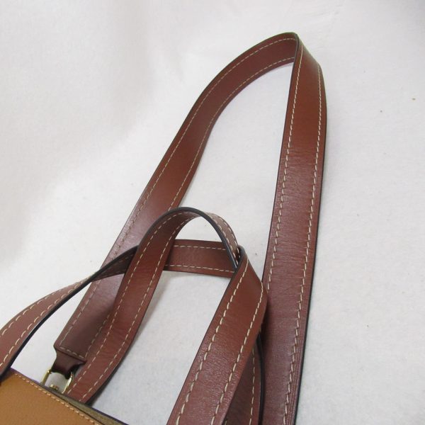 2101217850018 10 Loewe Gate Top Handle Bag Leather Brown