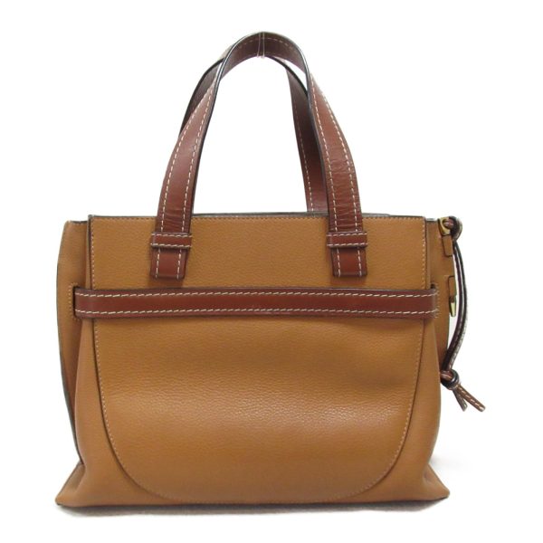 2101217850018 3 Loewe Gate Top Handle Bag Leather Brown