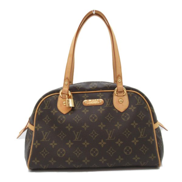 2101217866811 16 Louis Vuitton Montorgueil PM Monogram Shoulder Bag Brown