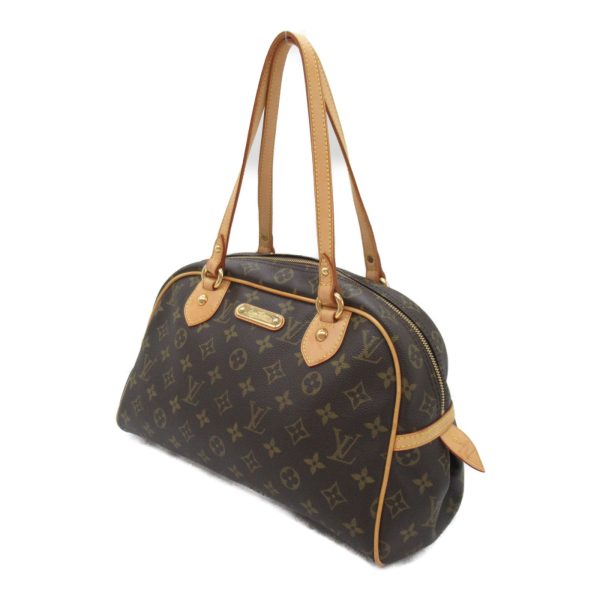 2101217866811 3 Louis Vuitton Montorgueil PM Monogram Shoulder Bag Brown