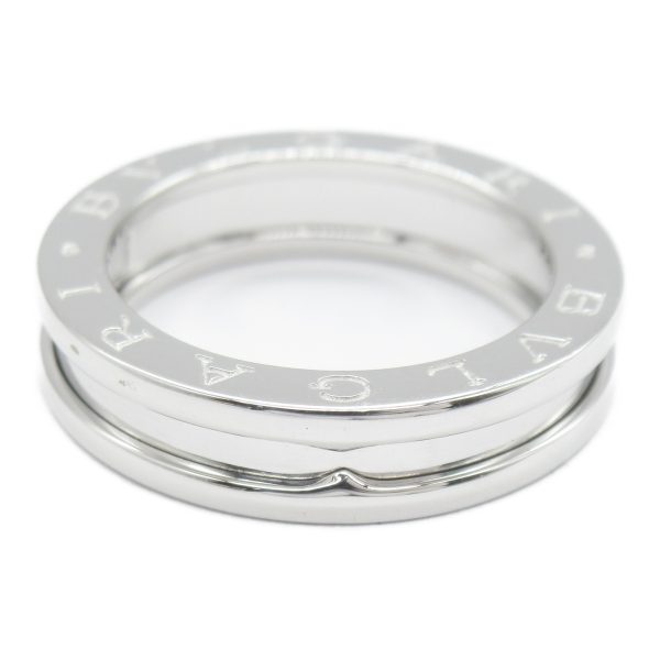 2101217869508 3 Bulgari White Gold Simple Ring