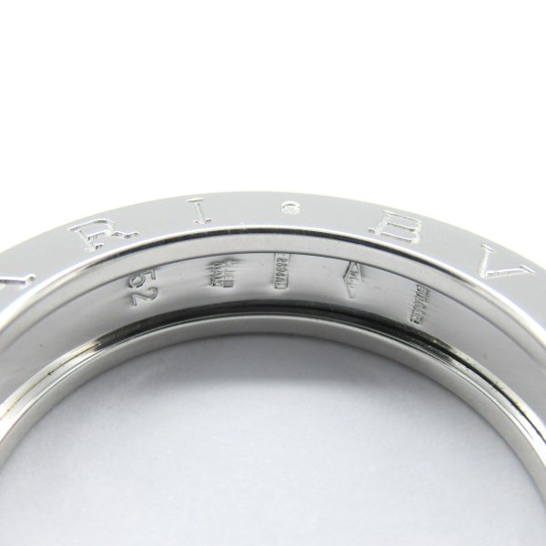 2101217869508 4 Bulgari White Gold Simple Ring