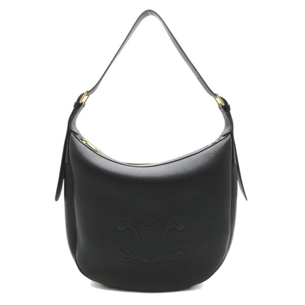 2101217881845 1 Celine Heloise Cuir Shoulder Bag Black Calf