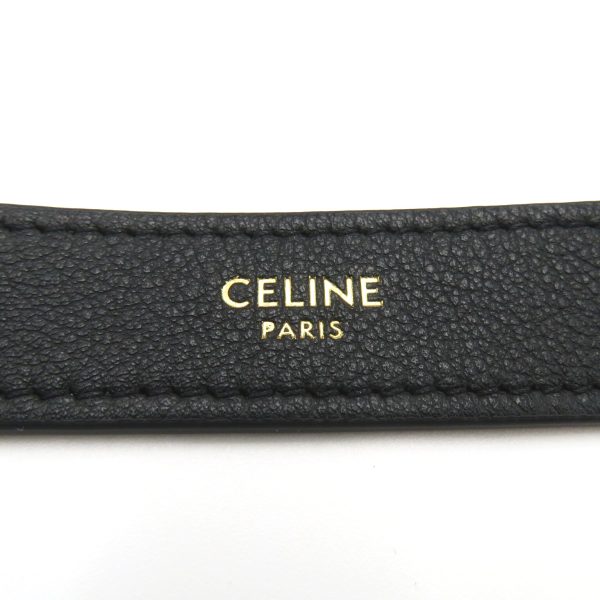 2101217881845 9 Celine Heloise Cuir Shoulder Bag Black Calf