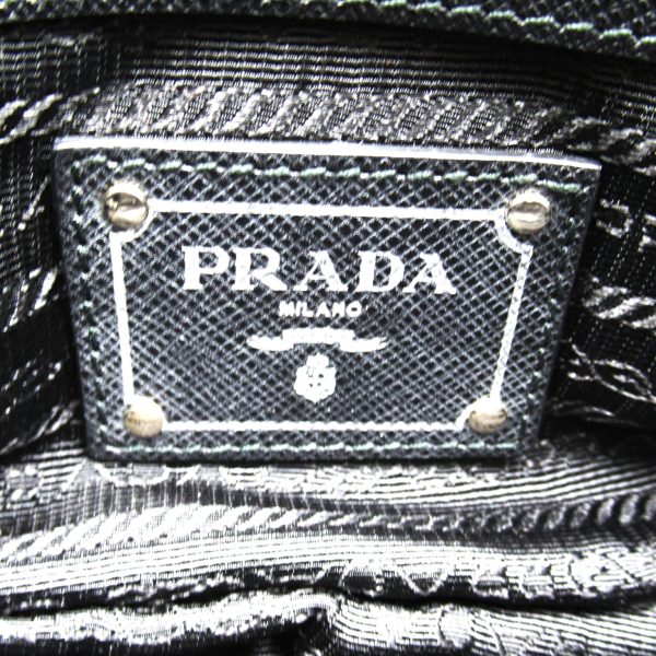 2101217886116 7 Prada Chain Shoulder Bag Nylon Black Series