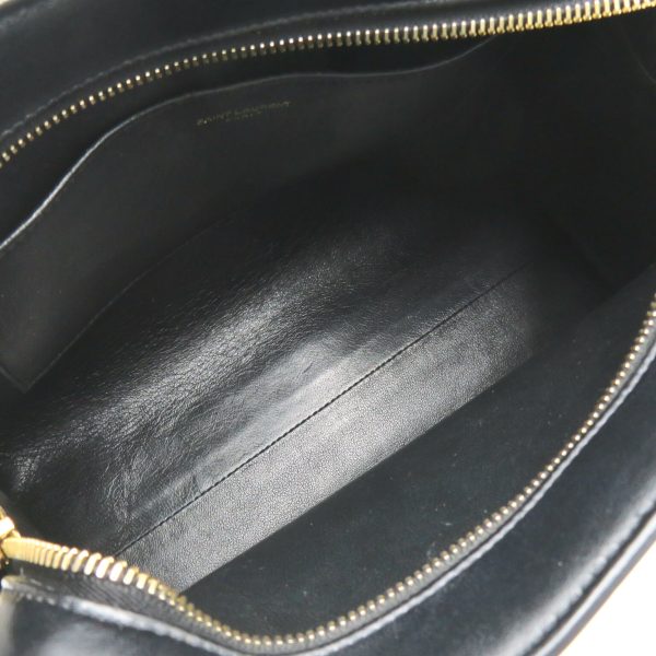 2101217894838 7 Saint Laurent Baby Cabas Leather Shoulder Bag Black