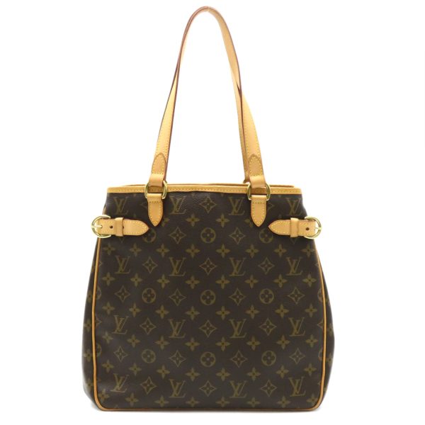 2101217908009 1 Louis Vuitton Batignolles Vertical Tote Bag Brown