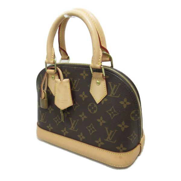 2101217909518 4 Louis Vuitton Alma BB 2way Shoulder Bag Brown