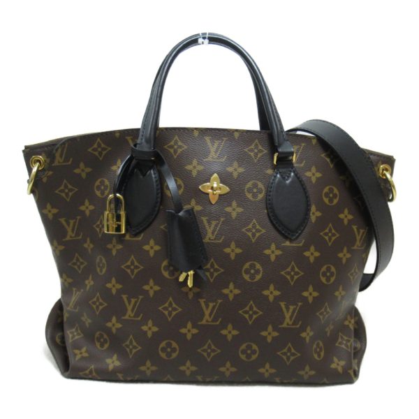 2101217909709 2 Louis Vuitton Flower Tote MM Shoulder Bag Brown