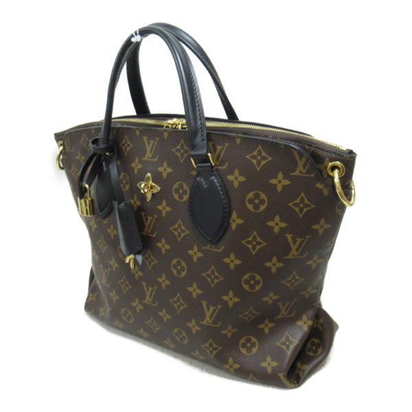 2101217909709 4 Louis Vuitton Flower Tote MM Shoulder Bag Brown