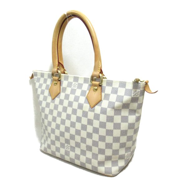 2101217913560 4 Louis Vuitton Saleya PM Tote Bag Damier White