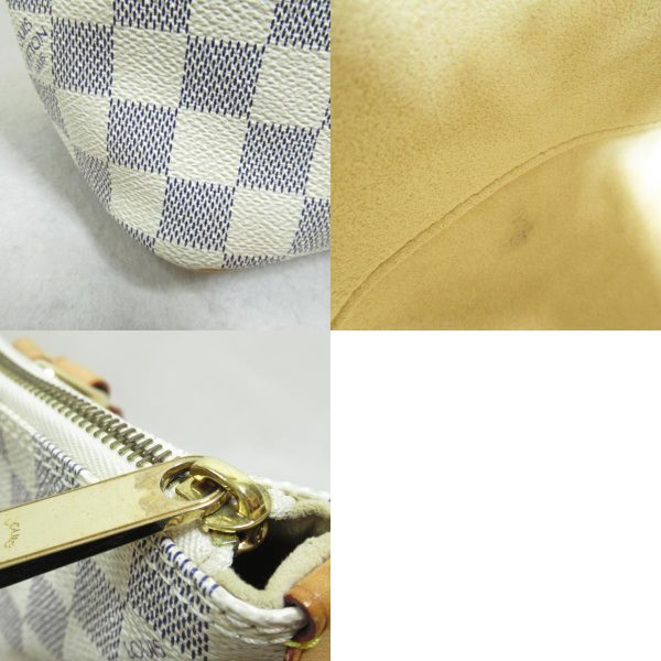 2101217913560 7c Louis Vuitton Saleya PM Tote Bag Damier White