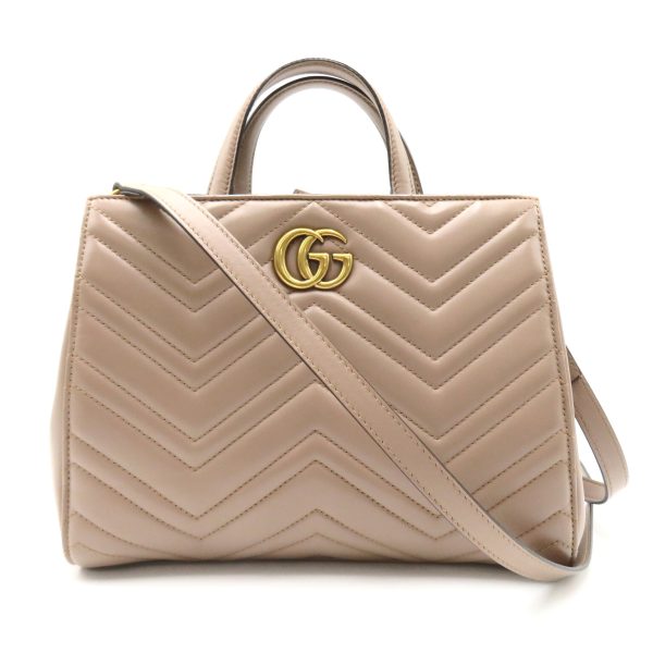 2101217918534 1 Gucci GG Marmont Handbag Beige