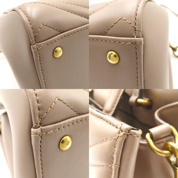 2101217918534 12c Gucci GG Marmont Handbag Beige