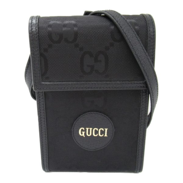 2101217918558 3 Gucci Off The Grid Mini Nylon Shoulder Bag Black