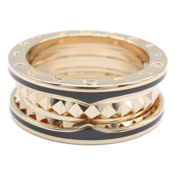 2101217926775 2 Bulgari Lock Ring Pink Gold