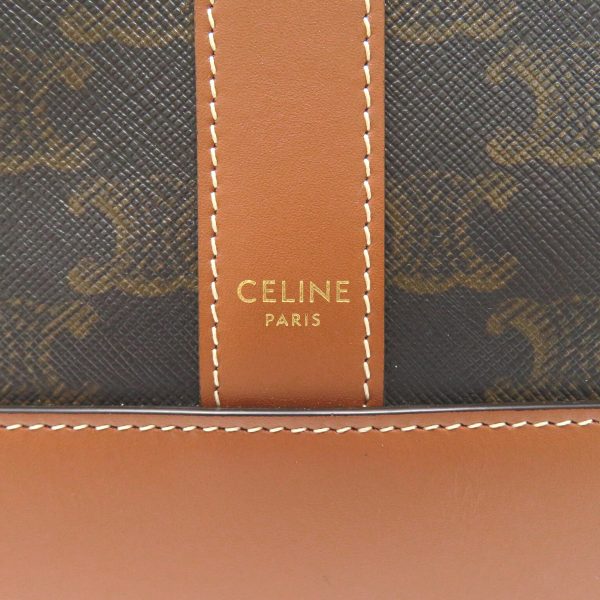 2101217951616 8 Celine Shoulder Bag Coated Canvas Leather Black