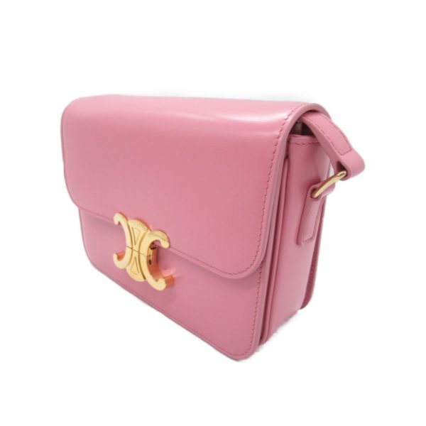 2101217966382 5 Celine shoulder bag leather pink