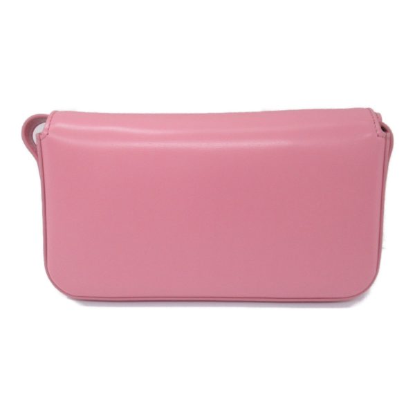 2101217966443 6 Celine Triomphe Shoulder Bag Leather Pink