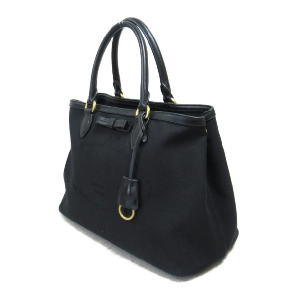 2101217974394 4 Prada Tote Bag Canvas Black