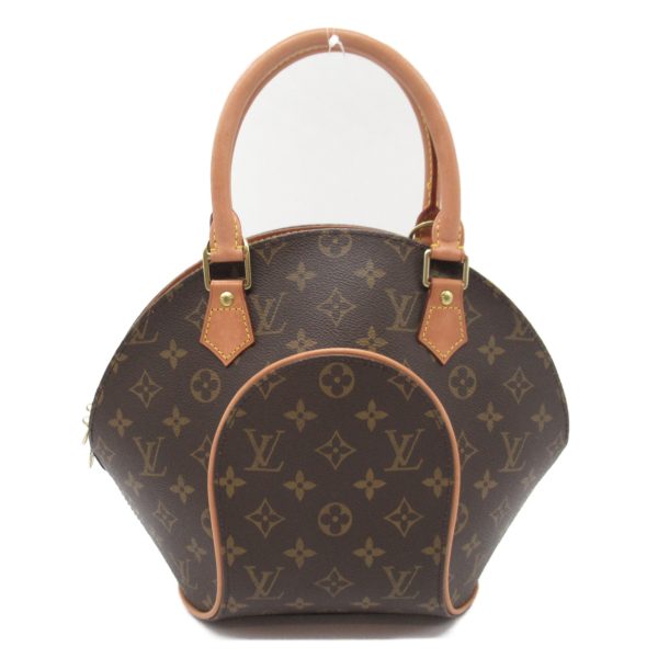 2101217980906 1 Louis Vuitton Ellipse PM Handbag Canvas Brown