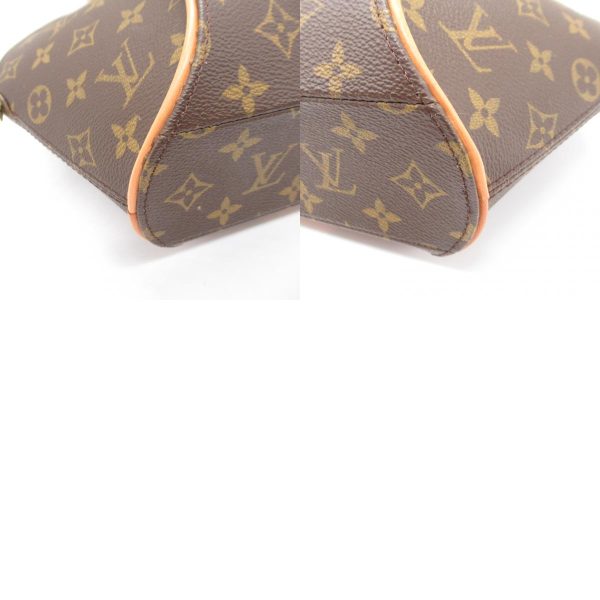 2101217980906 10c Louis Vuitton Ellipse PM Handbag Canvas Brown