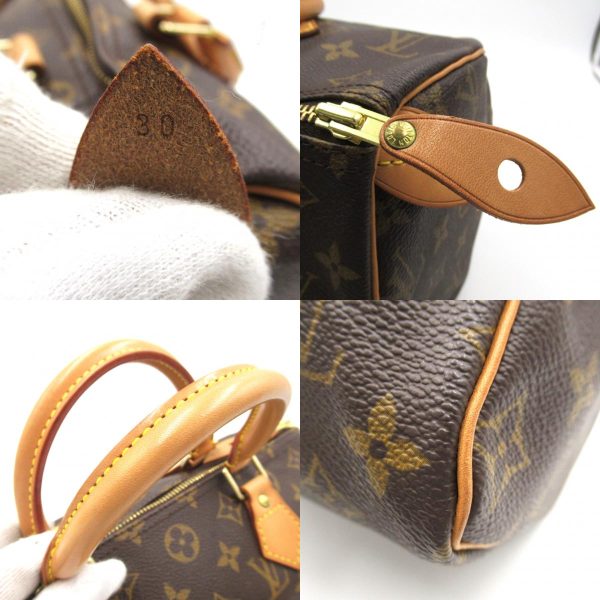 2101217988865 9c Louis Vuitton Speedy 30 Handbag Monogram Brown