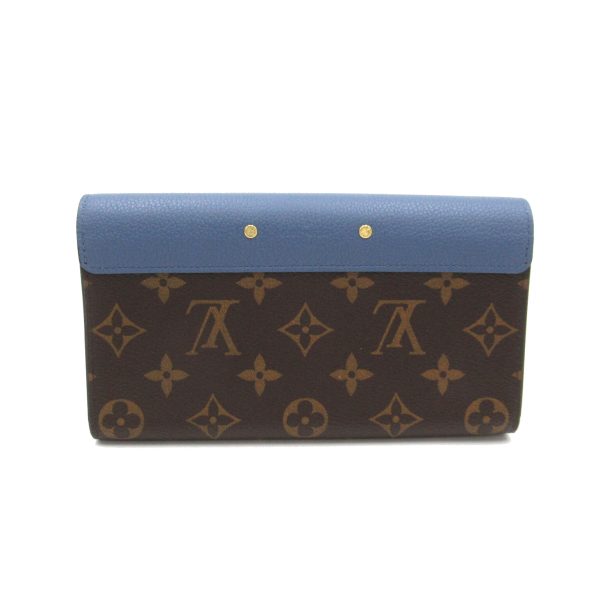 2101217989749 2 Louis Vuitton Portefeuil Pallas Wallet Brown Blue