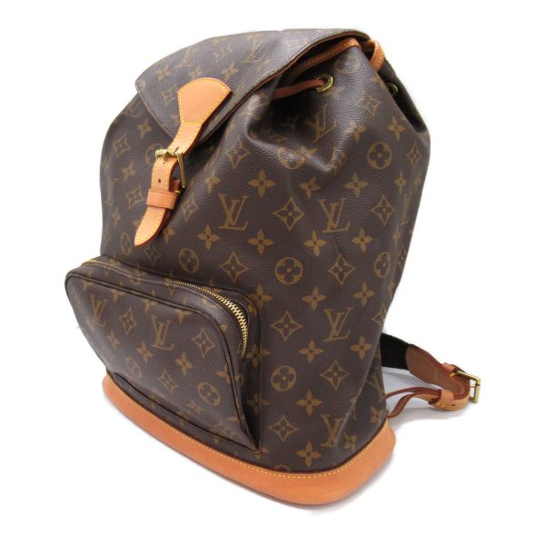 2101217999397 7 Louis Vuitton Montsouris GM Backpack Canvas Brown