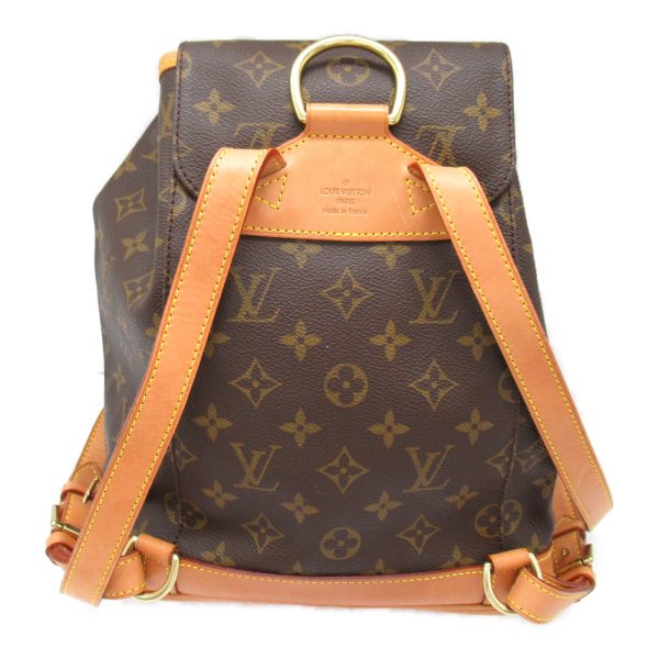 2101218001341 5 Louis Vuitton Montsouris MM Backpack Canvas Brown